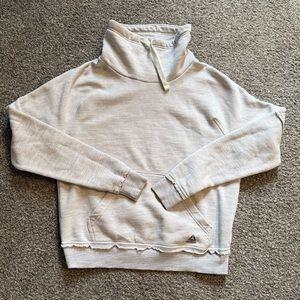RBX cowl neck cream pullover sweatshirt. Women’s size small